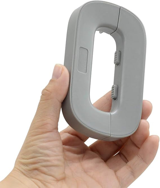 Child Safety Refrigerator Lock – Self-Adhesive Fridge & Freezer Door Lock with Double Safety Button – Easy One-Hand Use