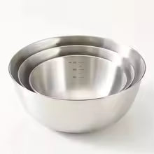 Set Of 5 Stainless Steel Bowl Vessel With Lids