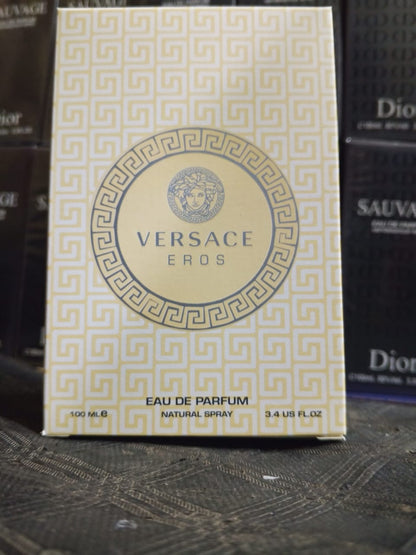 Versace Eros Eau de Parfum | 100 ml | 4 Hours Lasting | Premium Fragrance | Made in Pakistan