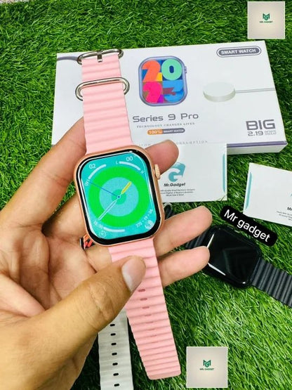 Series 9 Pro Smart Watch Men Women Series 9 Bluetooth Call NFC Wireless Charging Smartwatch