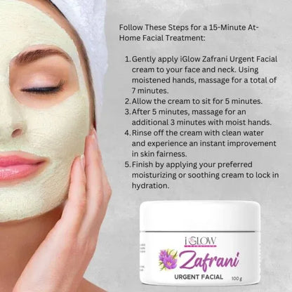 Zafrani Luxury Beauty Cream – 250g Original Formula Infused with Pure Saffron for Intense Glow, Skin Brightening, and Deep Hydration