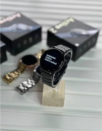 Samsung Active 2 with Rolex Chain Samsung Logo Smartwatch With Metal Strap
