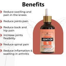 Sukoon Joint On Essential Oil Blend for pain in joints, back pain, arthritis pain, knee pain, tennis elbow, strains and sprains (30ml)